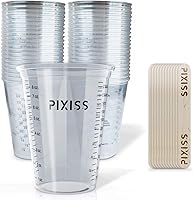 Vista 3 de Increíble kit de resina epoxi fundida transparente por Alumilite, vertido profundo con 20 vasos de mezcla de plástico desechables y varillas