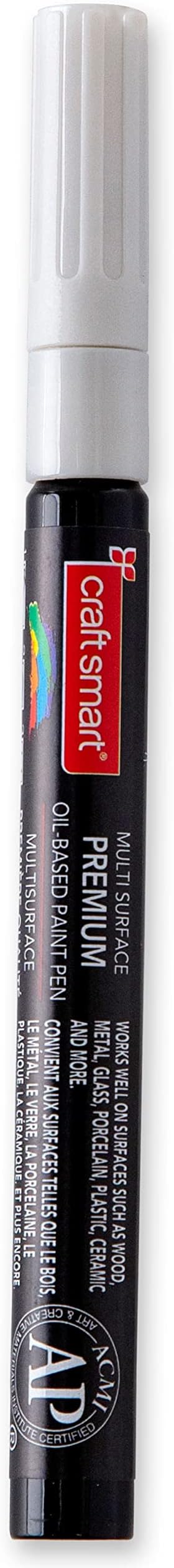 Craft Smart Extra Fine Tip Multi-Surface Premium Paint Pen, 12 Pack