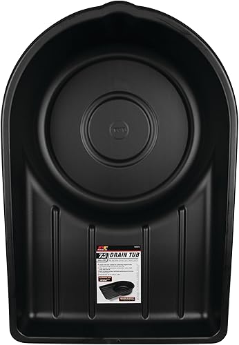Miniatura 3 de Performance Tool W4072 Bandeja de drenaje de aceite portátil extra grande de 7.5 galones, (28.4 L)