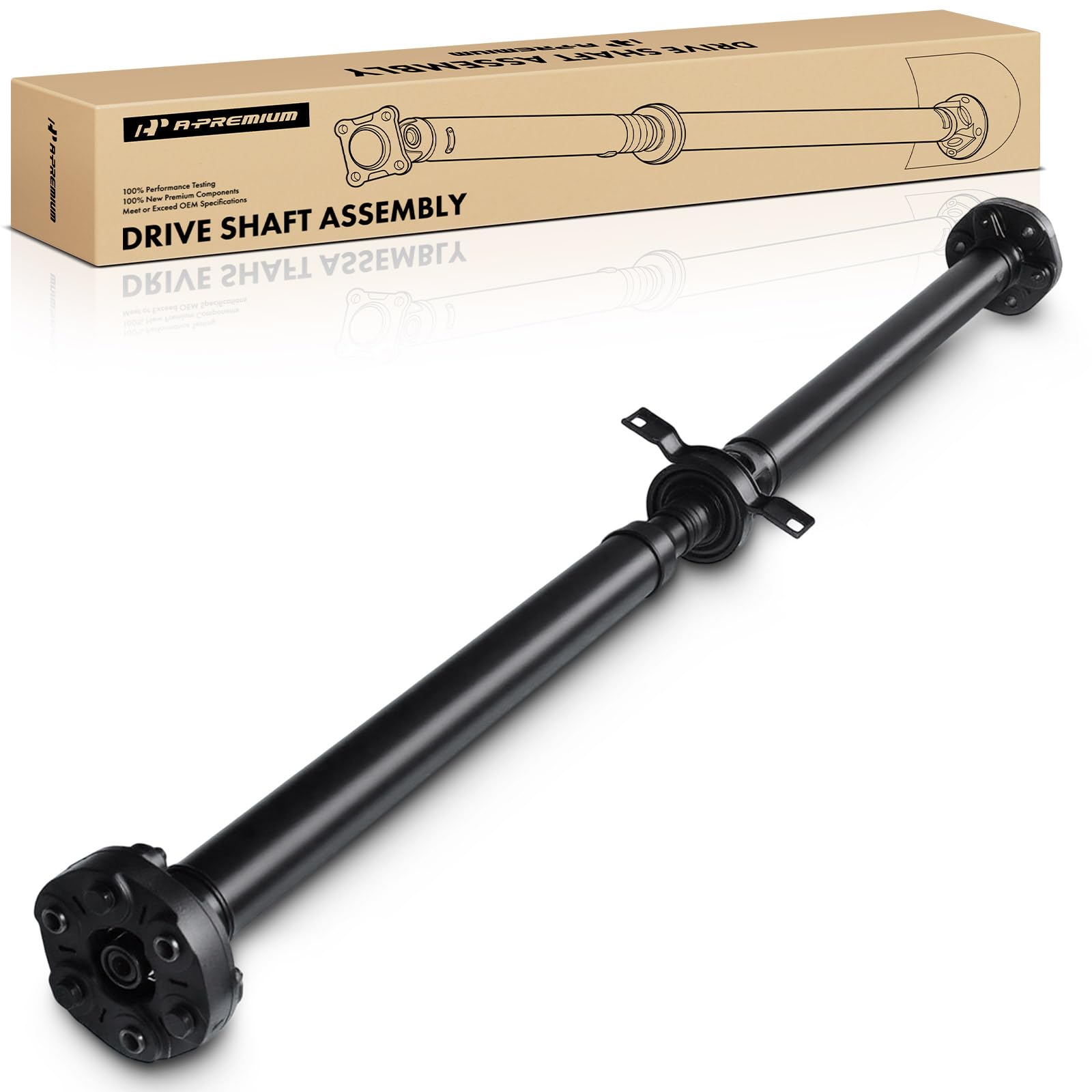 A-Premium Rear Drive Shaft Driveshaft Assembly Compatible with Cadillac CTS 2008-2014, [RWD Automatic Transmission], Replace# 25811730 25811732 25902501 20990073, Complete Prop Shaft
