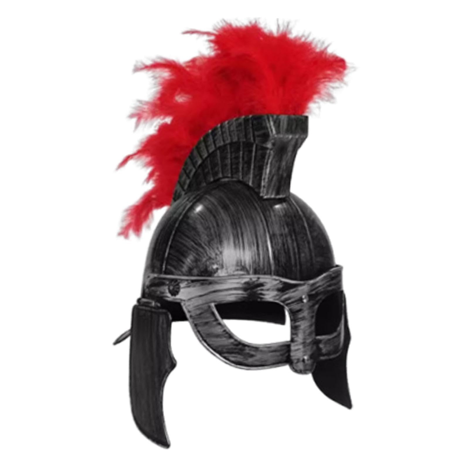 Cascos de Guerrero, Sombrero Medieval, Casco de Caballero, Casco de Caballero Romano para Juegos, Style C