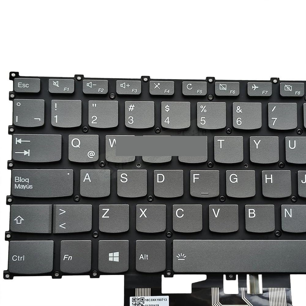Italienische Latein-Spanische Tastatur mit Hintergrundbeleuchtung