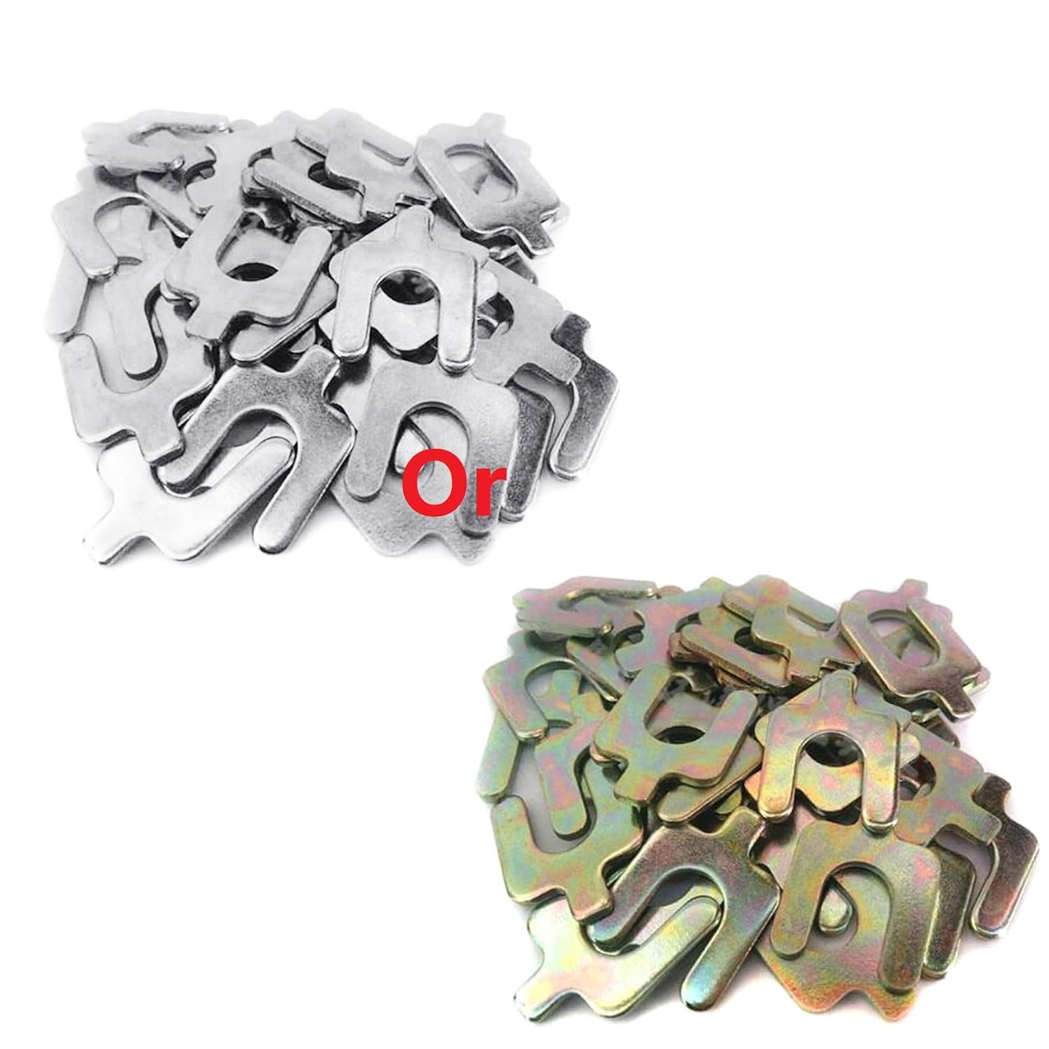 0.5mm/1mm/1.5mm/2mm/2.5mm 50-Piece Adjustment Washer for Car Four-Wheel Positioning Multi-Sizes Quick Fixing Washer Washer Accessories