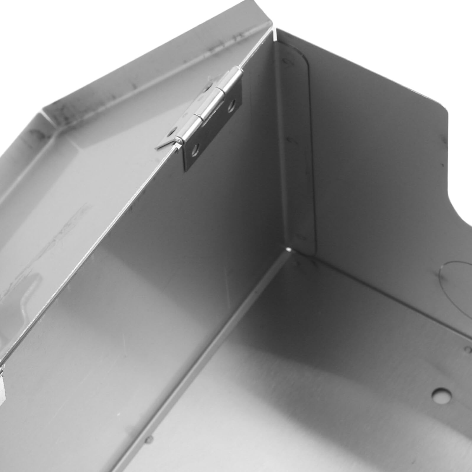 Ipetboom Caja Protectora Sistema Antirrobo y Cerradura para Enchufes Eléctricos para de Acero Inoxidable Adecuado para Patios y Escuelas