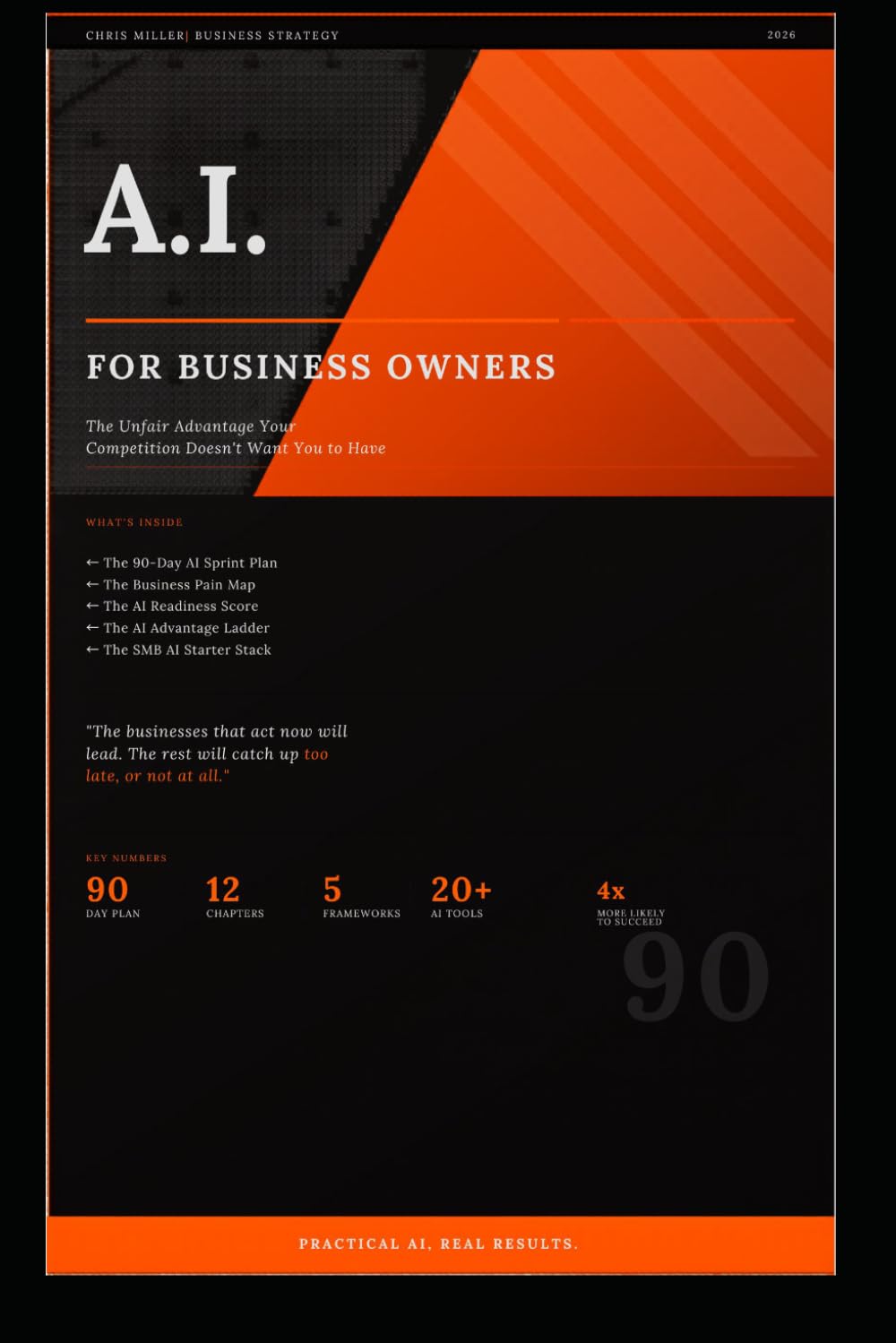 A.I. FOR BUSINESS OWNERS: The Unfair Advantage Your Competition Doesn’t Want You to Have