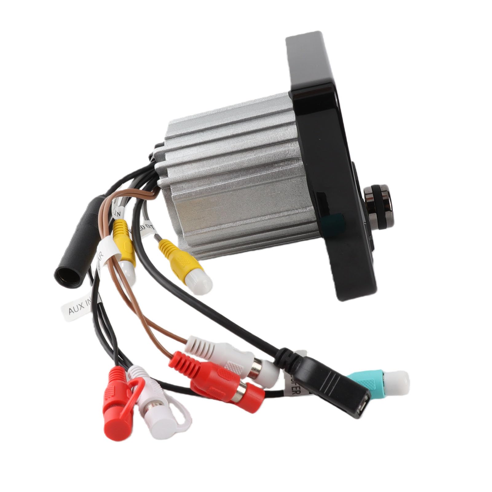 Generic Récepteur de Jauge Marine Bluetooth Compact MP5 Stéréo pour Bateaux, Conception Durable et Résistante aux Intempéries, écran de 4 Pouces