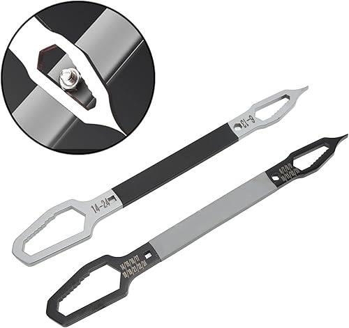 Miniatura 2 de FTVOGUE Llave de ciruela multifunción universal de doble extremo de forma especial de 2 piezas