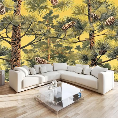 Papier Peint Mural Forêt intissé 3D haut de gamme 250x175