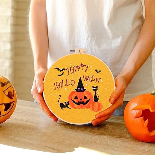 Miniatura 82 de Santune - Kit de bordado para adultos principiantes, kits de punto de cruz, patrones de mariposa e instrucciones (idioma español no garantizado)