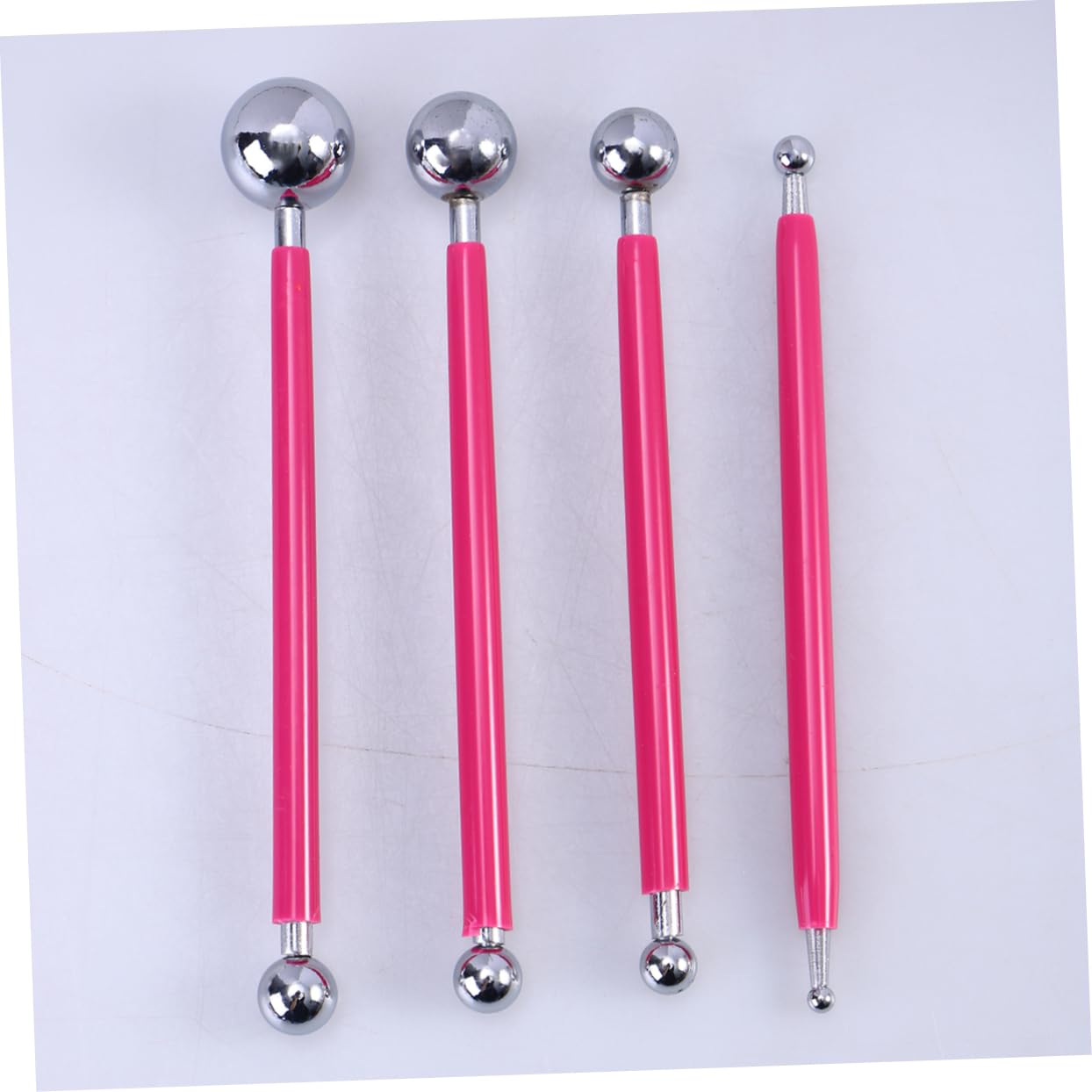 Housoutil DIY Clay Pottery Modeling Kit 10pcs Stylus Tools Set Textured Art Tools for Clay Double-Ended for Versatile Use