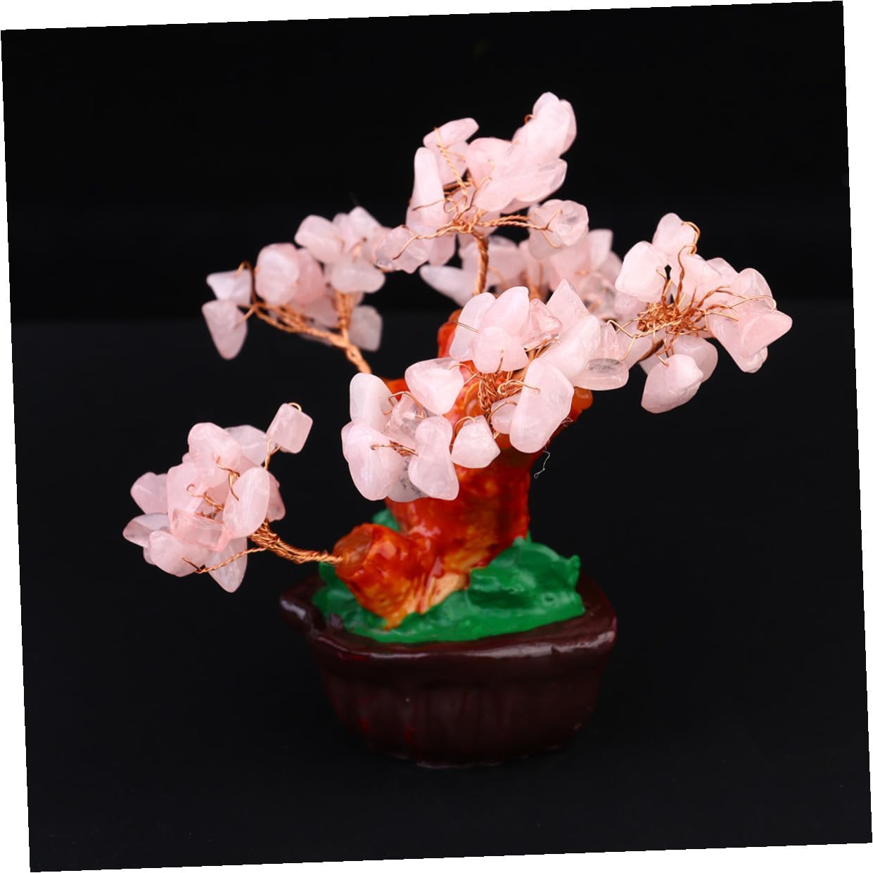 Crystal Bonsai Fortune Tree Desktop Ornament for Office Home Decor image 5