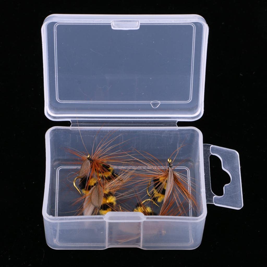 MYADDICTION 5Pcs Bumble Bee Nymph Trout Flies Fly Fishing Hook Bionic Bee Insect Baits-image-18