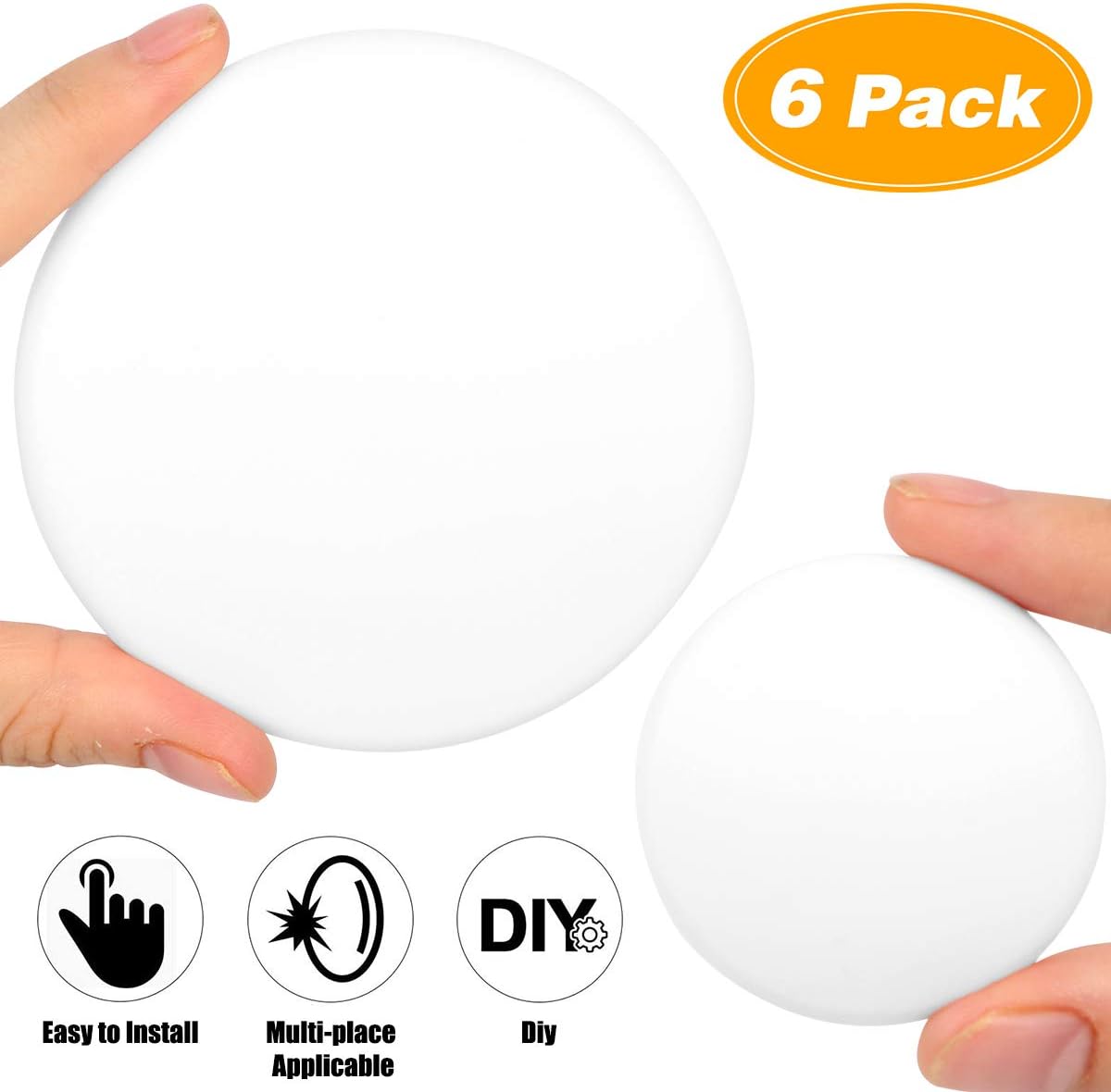 protezione a parete per la maniglia della porta