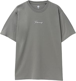 [ティーグラフィックス] Tシャツ メンズ 半袖 綿混 ワンポイント 刺繍 クルーネック カットソー トップス