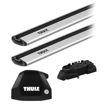スーリー　80 90 95 まとめ売り THULE スーリー XV （ルーフレールなし GT#） ルーフキャリア 4