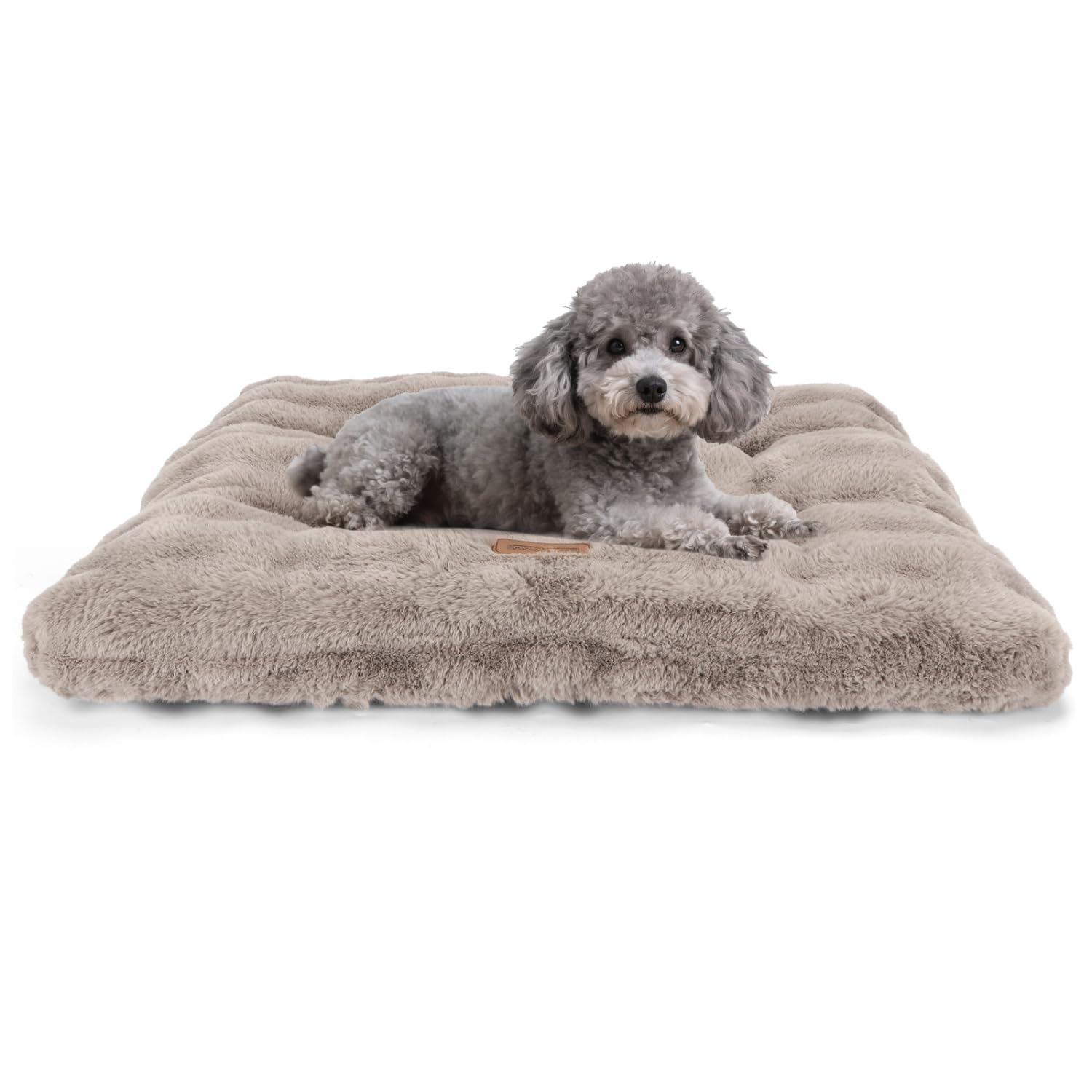 Nobleza Camas para Gatos de Interior, Cama Gato Manta Espesa para Gatos y Perros Pequeños, Esponjoso y Lavable, con Parte Inferior Antideslizante, 70 x 50 x 8 cm, Marrón