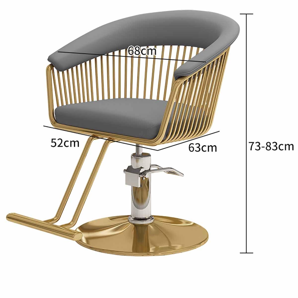 Amazon｜理髪椅子 美容室椅子 360°回転 足置き台付き サロンチェア 多