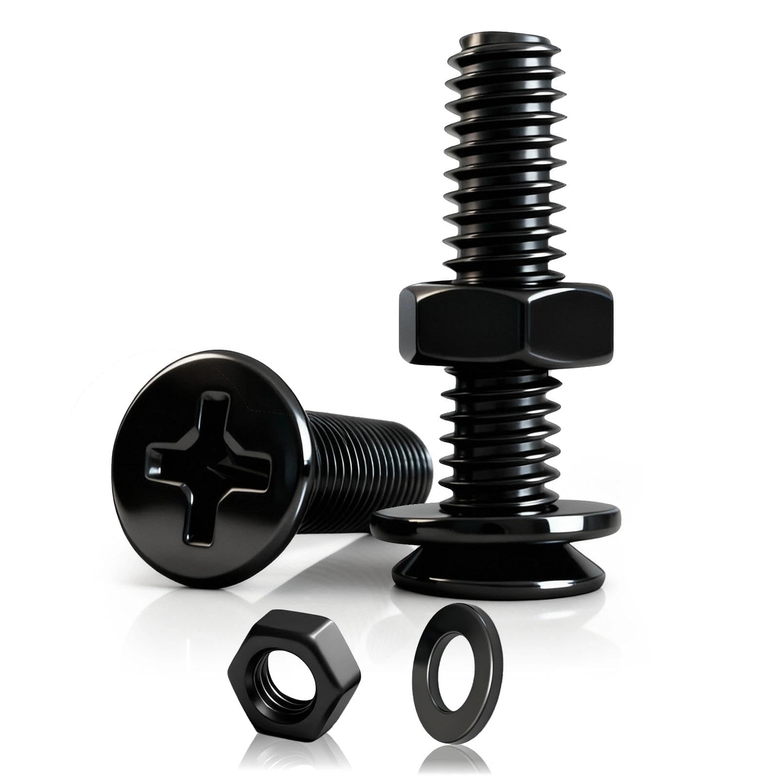 PDKKFF 60 Stück Senkkopfschrauben M3x8mm Innensechskant, Sch