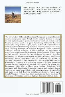 The Introductory Differential Equations Companion