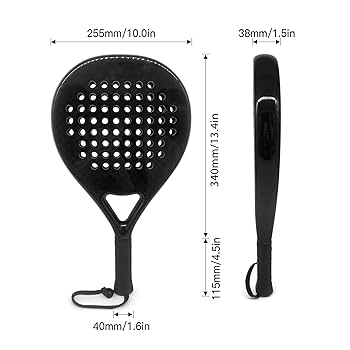 Amazon | SIUKE パドルテニスラケット フルカーボンファイバーパ