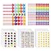 TSHAOUN 80 Foglio 4440 Pezzi Oro Stelle Adesivi, Adesivi Stelle Brillante Ricompensa, Smiley Happy Face Stickers e Smiley Star Stickers per Insegnanti, Genitori Bambini Craft Scrap Books Decorazione