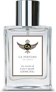 CA Perfume Impression of Can't Stope Loving You for Women Amber Vanilla Fragrance Long Lasting Perfumes for Women Eau De Parfum 1.7 Fl Oz 50ml