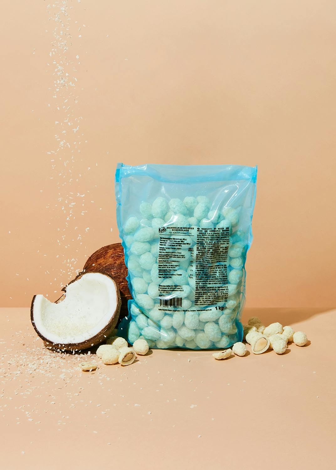 KoRo - Mandeln in weißer Schokolade mit Kokosnuss 1 kg