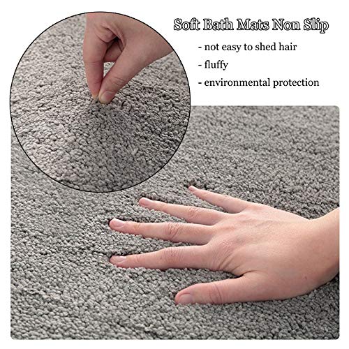 Ledph Tappeto da Bagno Curvo a quadrante