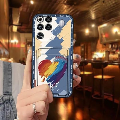 Phone Case Compatible with ZTE Nubia RedMagic11 Pro/11Pro+, Anti-knock Silicone Card slot Anti-dust Back Cover Cartoon Durable G