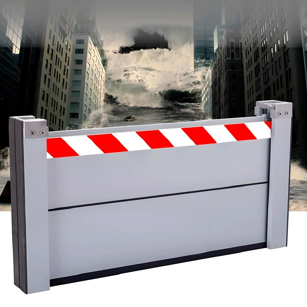 Barrière anti-inondation pour éviter l'eau dans le garage