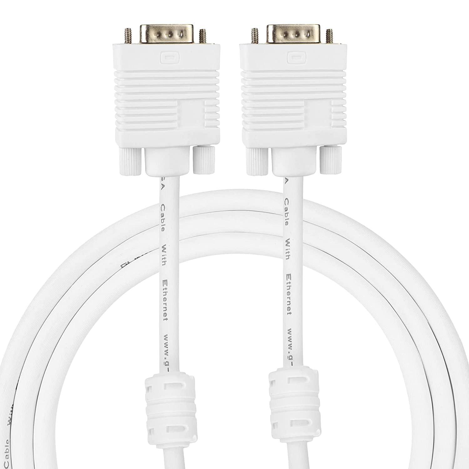 ATEVON Male to Male 15 PIN SVGA/VGA Cable for PC/Monitor/LCD/LED, Plasma, Projector, TFT. Supports upto 1080P. VGA to VGA Converter Adapter Cable (15 MTR) (B0BY2T8BFZ) Amazon Price History, Amazon Price Tracker