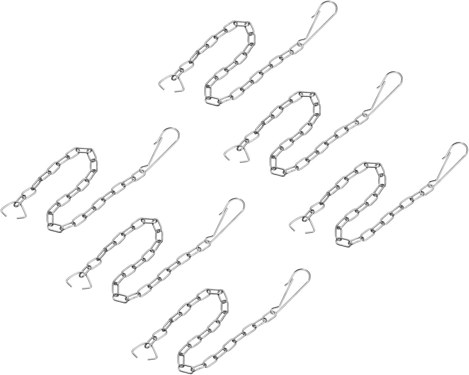 uxcell Toilet Handle Chain, 6pcs Stainless Steel Toilet Flapper Chain Universal Toilet Flapper