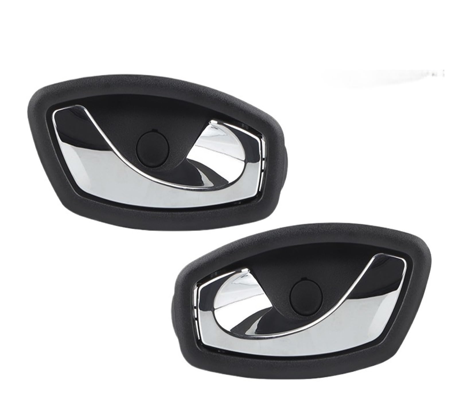 Jeviuwi 2Pc Car Inner Door Handle Replacement For Megane 3 For Fluence For Scenic 3 For Clio 4 Handle Accessories 806710001R 80670007R 826730001R 826720001R(2Pc)