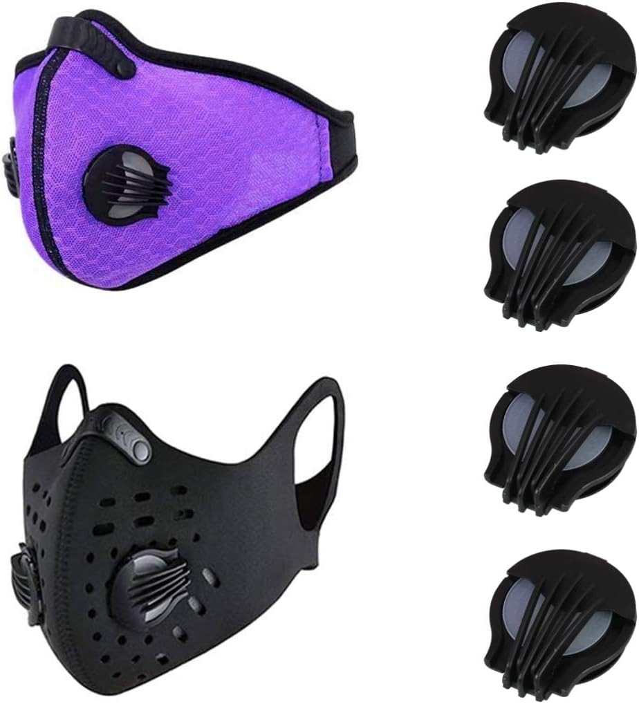 EXCEART 24pcs Face Cover Valves Anti Pollution Face Cover Mouth Filter Breathing Valve Windproof Foggy Haze Cover Filter for Shop Store Home