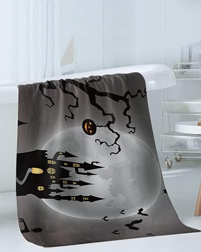 Miniatura 10 de Juego de 3 toallas de baño, toallas de ducha grandes de Acción de Gracias para baño, secado rápido, altamente absorbentes, toallas de piscina,