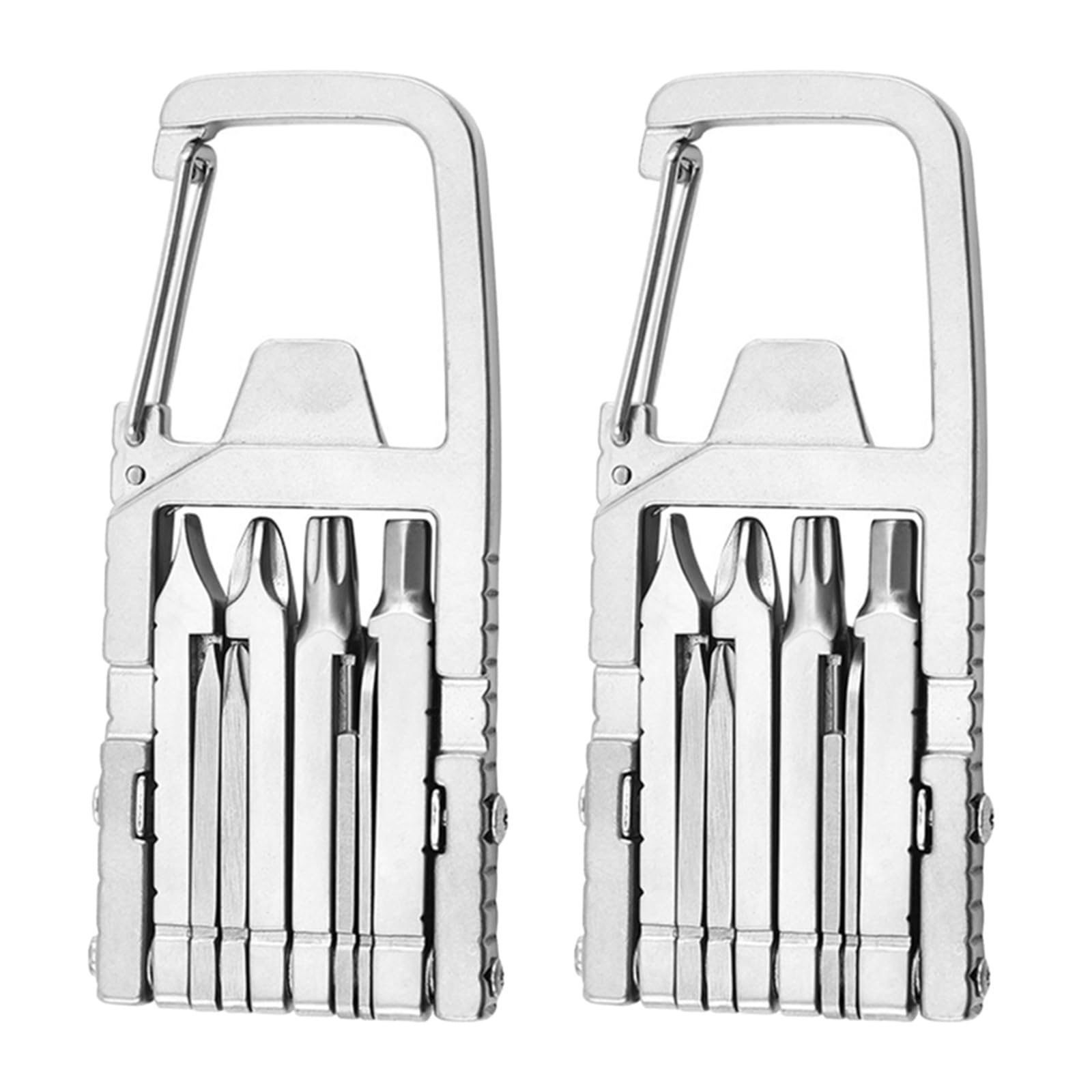 EDC Gadgets Mini Multi Tool, Keychain Screwdriver Tool, Pocket Small Keychain Multitool Screwdriver, Mini Type with 12 Tools