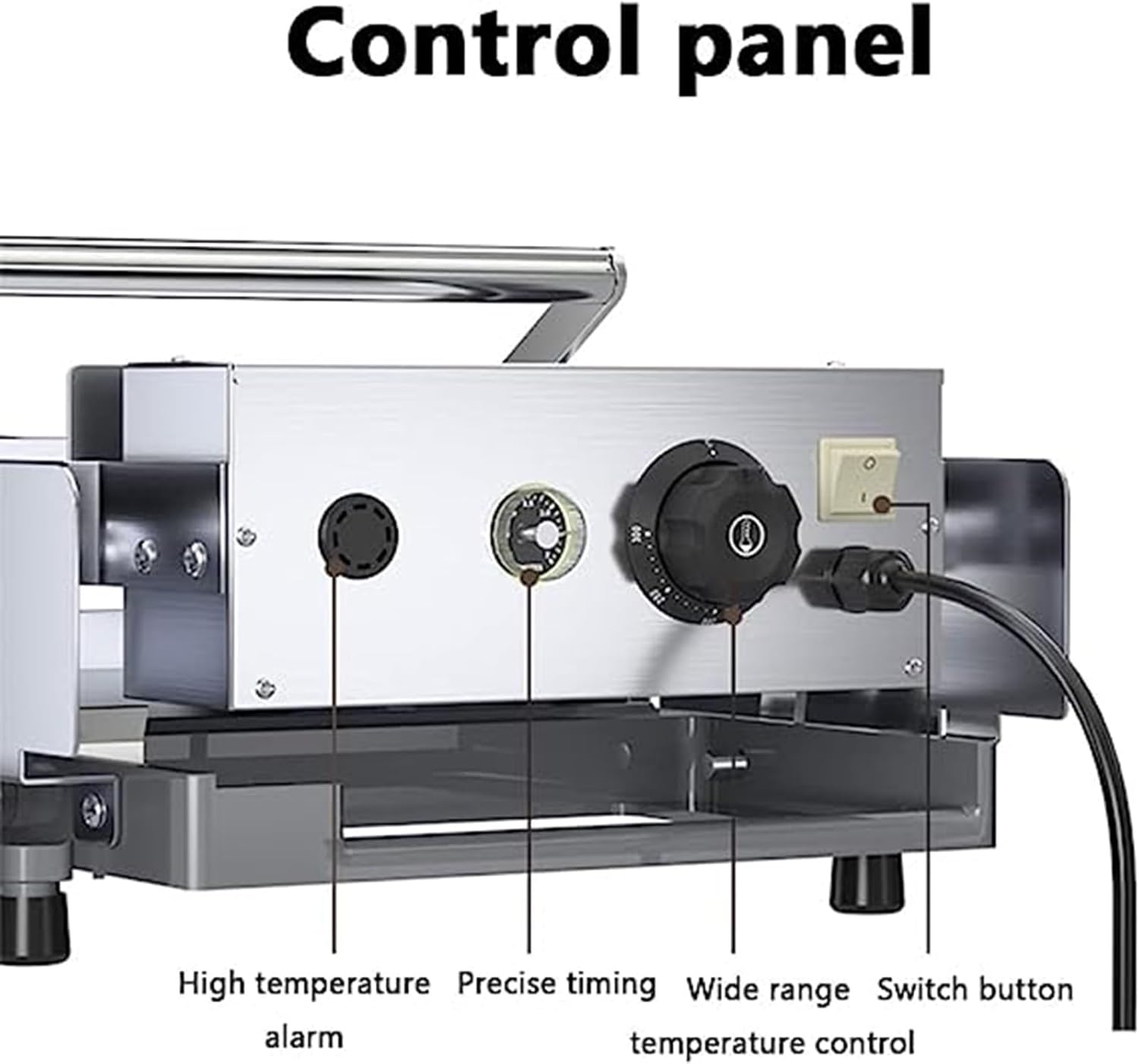 Commercial Automatic Hamburger Grilling Machine, Double-Deck Small Electric Oven, Shop Machinery Equipment, Can Bake 24 Slices at a Time