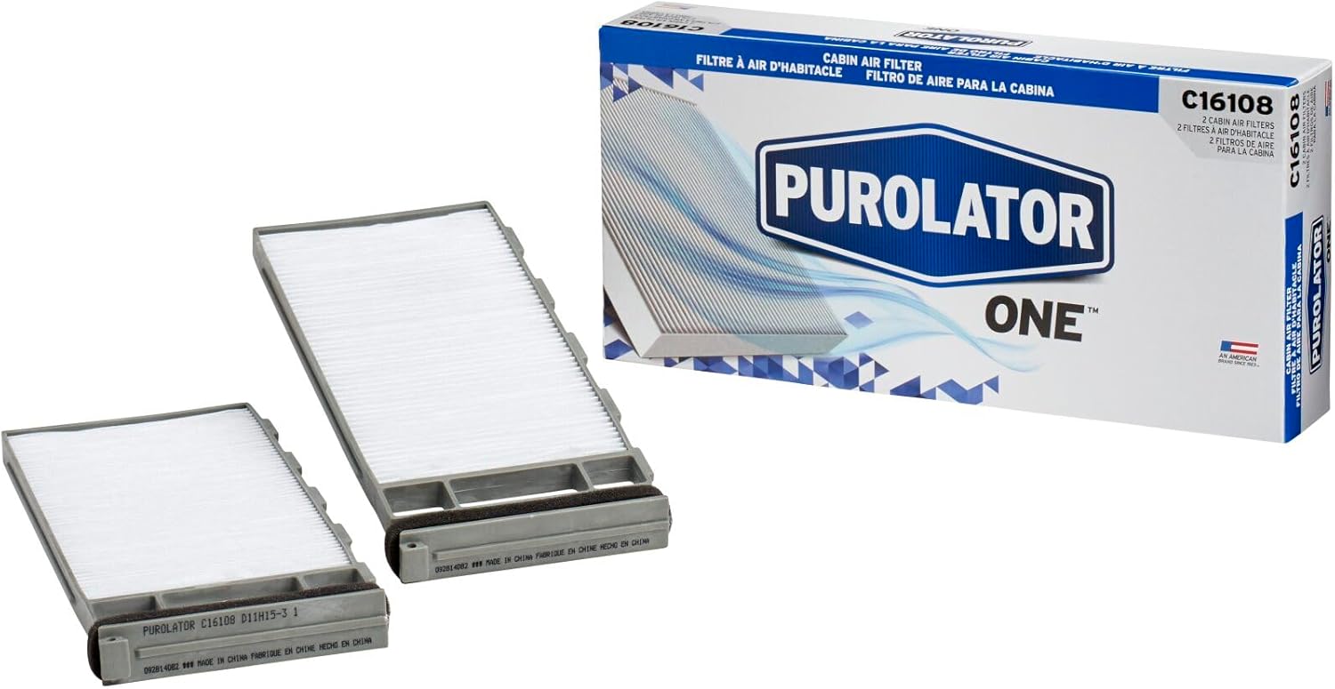 Purolator C16108 PurolatorONE Advanced Cabin Air Filter Compatible With Select Nissan and Infiniti