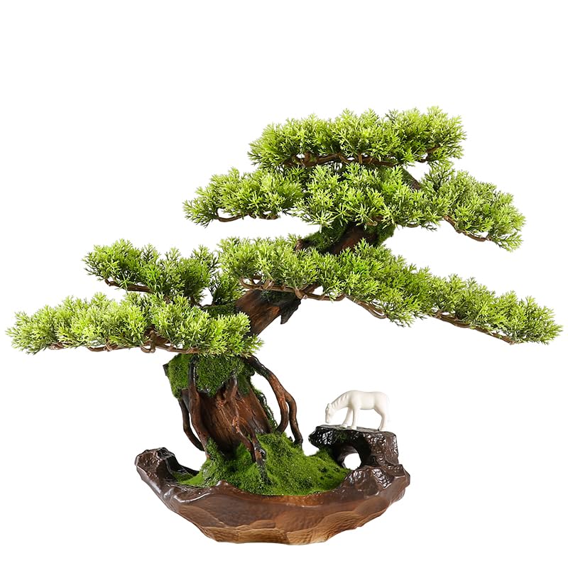 Arbre artificiel de simulation durable : bonsaï réaliste pour bureau et salon