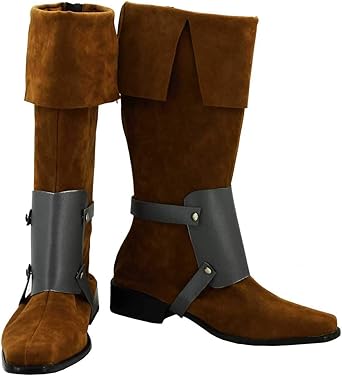 brown cosplay boots