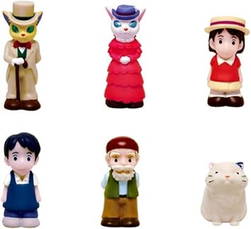 Amazon スタジオジブリ 耳をすませば ゆびにんぎょう 指人形 6種セット おもちゃ雑貨 おもちゃ