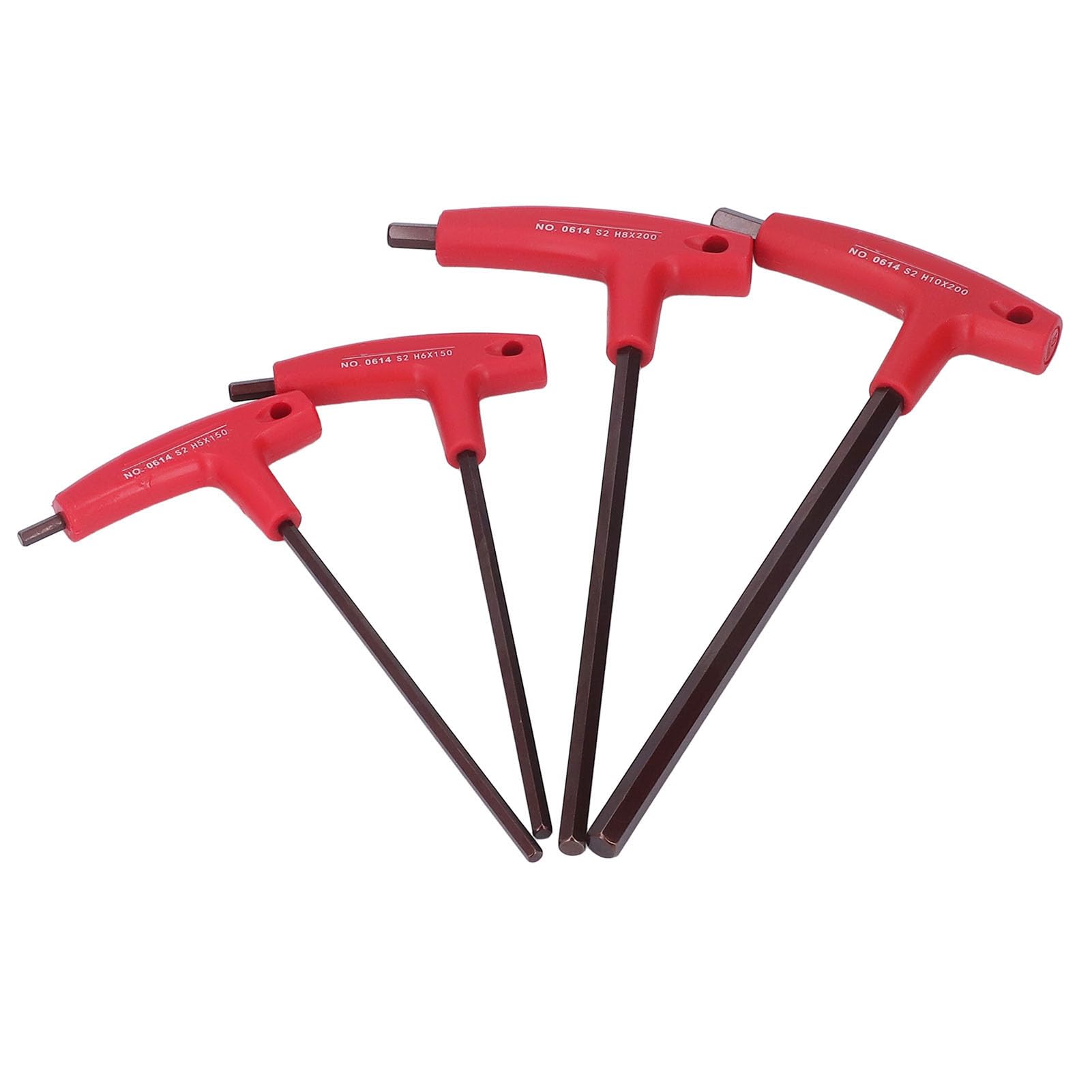 KS Tools 151.2700 Set Of Long Burnished Allen Keys With 6 Metric Sides Practical And Easy To Use Repair Kit Screw On Tools For Diy And Professionals