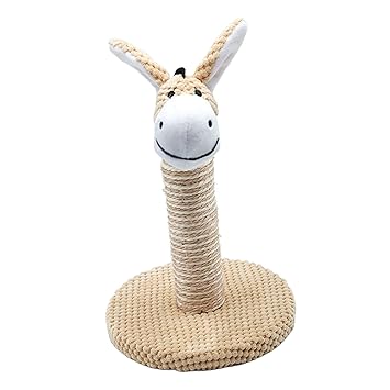 Meri SHOPP Cat Scratching Post Climbing Tree Scratcher Scratch Interactive Toy Donkey