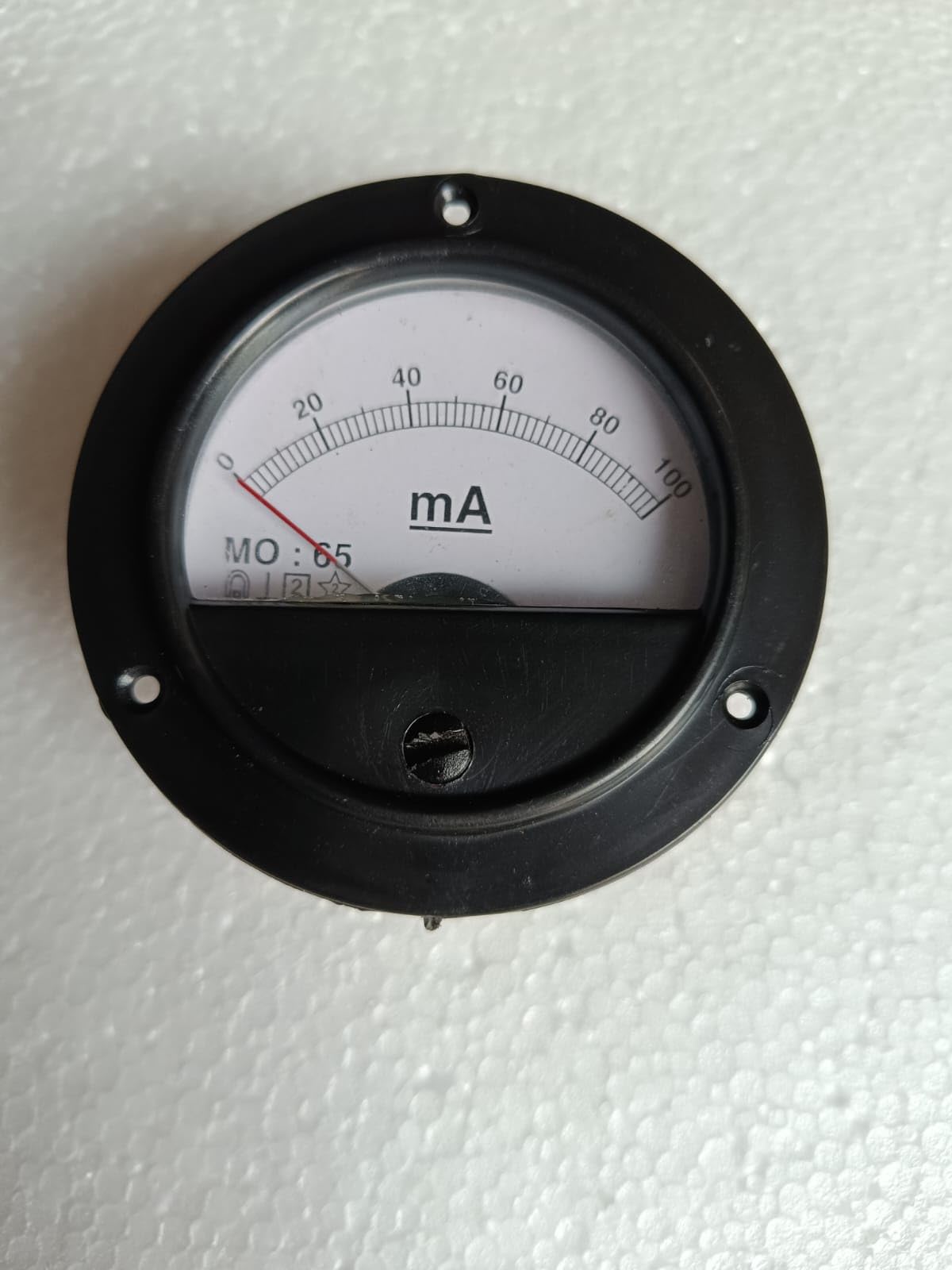 NAUDH Round shape Dial Panel Analog Milli Ampere Meter Scientific Ammeter 0-100 (Milli Amp) (B09GVTWM75) Amazon Price History, Amazon Price Tracker