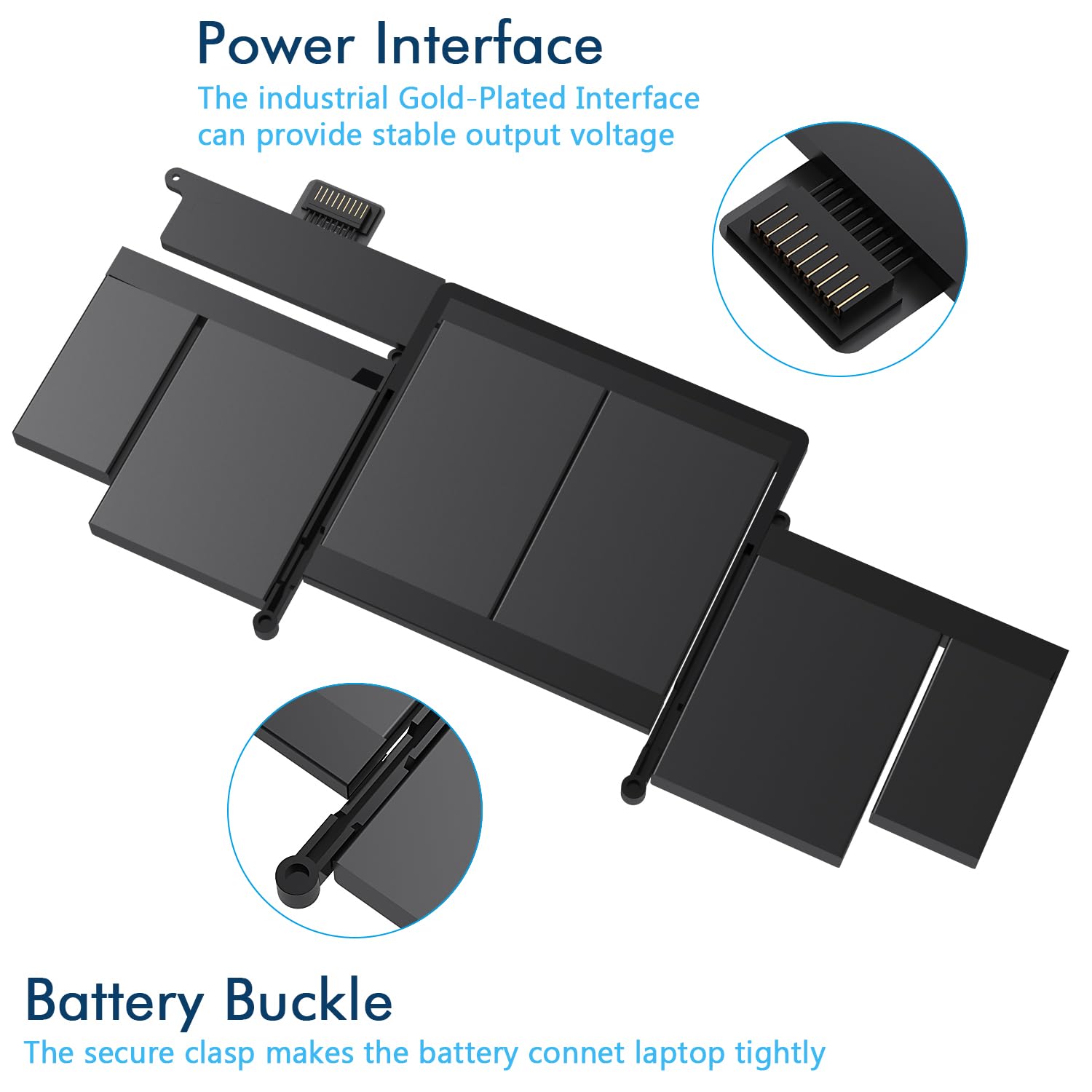 Amazon.co.jp: A1582 置換 バッテリー Mac Book Pro 13