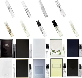 9pc Men's Cologne Gift Set - Designer Fragrance Samples for Men with Travel-Size Luxury Perfumes | Cologne Sampler Kit for Groomsmen ,Travel, Birthdays & Special Occasions Gifts(9 Random Samples)