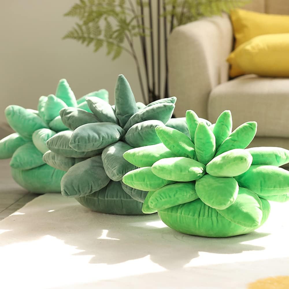 3D Succulent Pillow