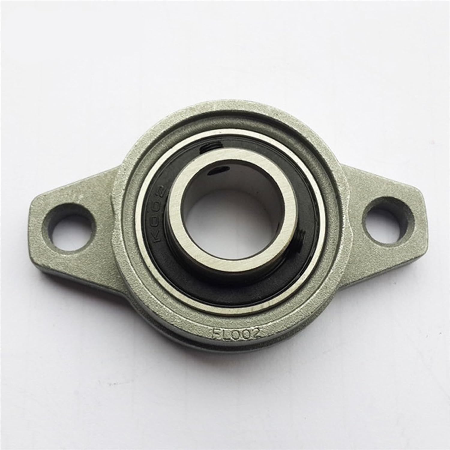 4pcs 12mm KFL001 Bearing Insert Shaft Support Spherical Roller zinc Alloy Mounted Bearings Pillow Block housing