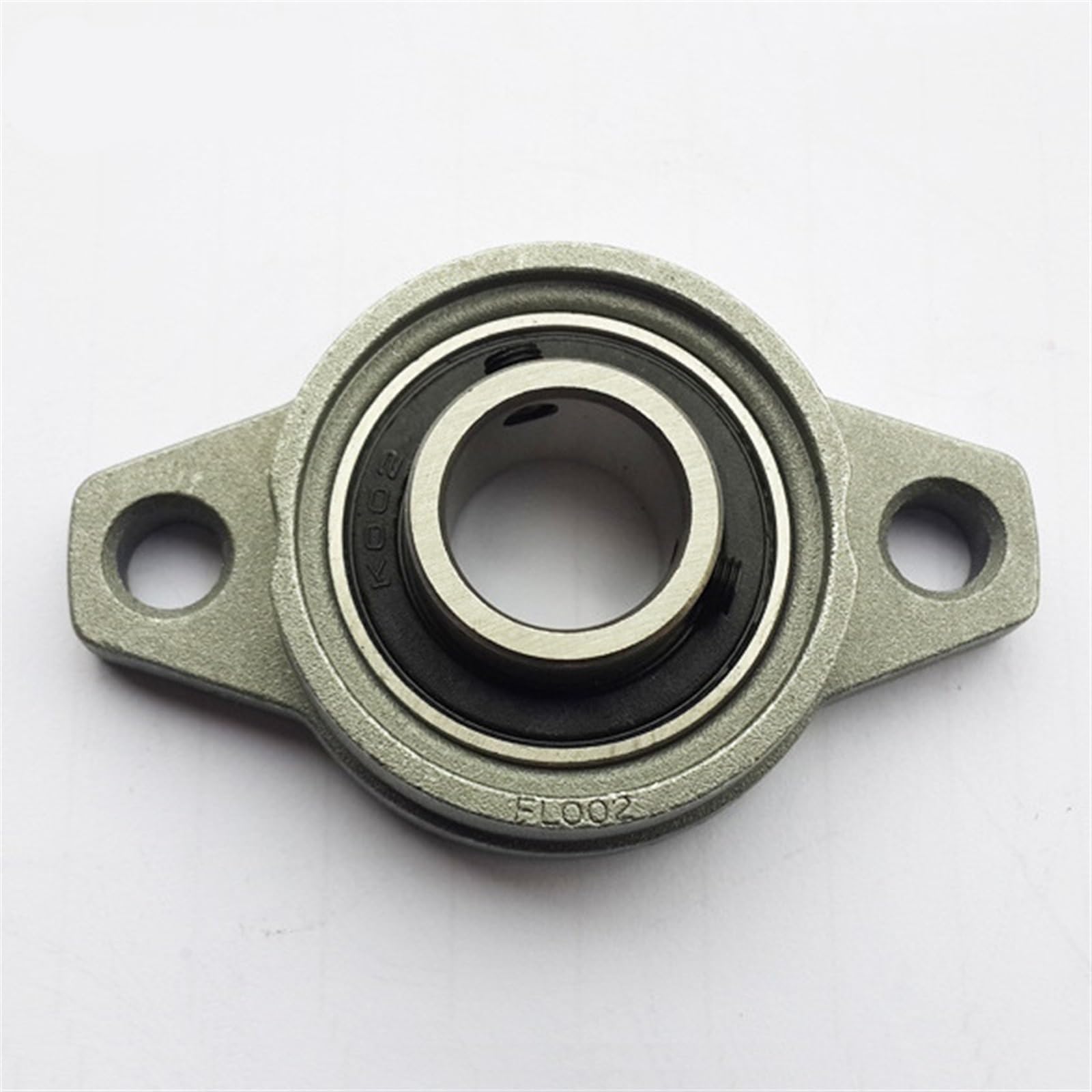 TSWASWUGP 4pcs 12mm KFL001 Bearing Insert Shaft Support Spherical Roller zinc Alloy Mounted Bearings Pillow Block housing