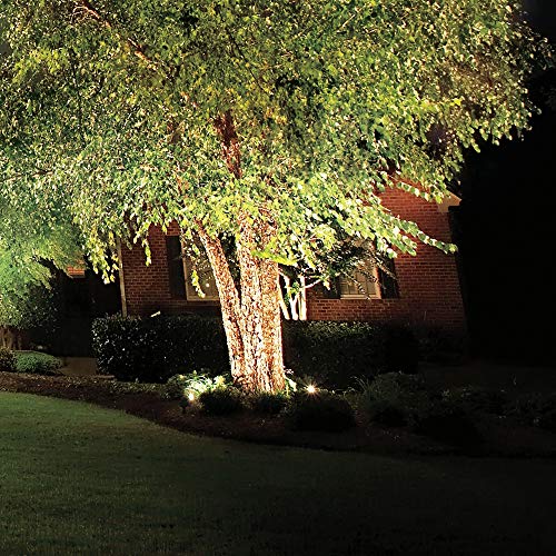 Lumina 4W Led Landscape Lights Cast-Aluminum Waterproof Outdoor Low Voltage Spotlights For Walls Trees Flags Light With Warm White 4W Mr16 Led Bulb And Abs Ground Stake Bronze Sfl0101-Bkled6 (6Pk) #TOP4
